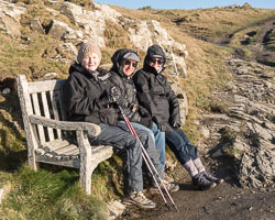 Tintagel Coast Path, January 2017